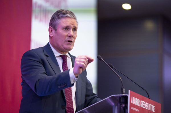 Britain's opposition leader Keir Starmer pledges new deal with EU under Labor
