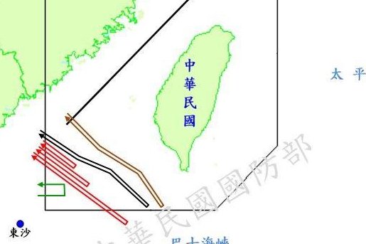 China deploys 42 fighter jets, warships near Taiwan