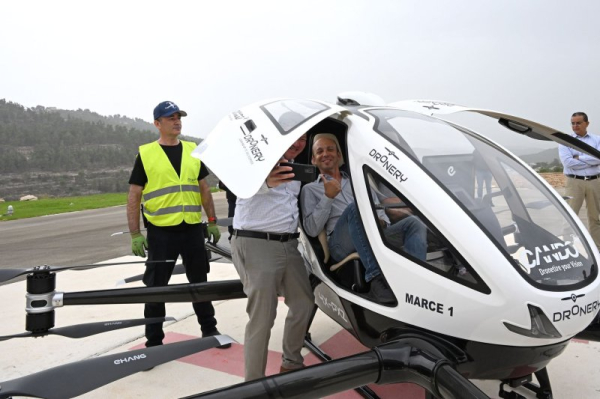 Drone taxi test flight part of Israel's push to move more people, products by air