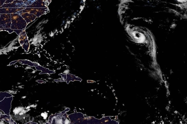Hurricane Nigel gains strength in the Atlantic