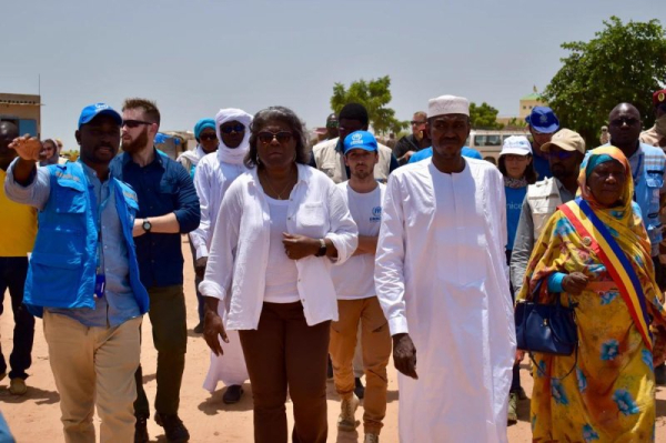 U.S. ambassador to U.N. visits Chad to support humanitarian aid for Sudan