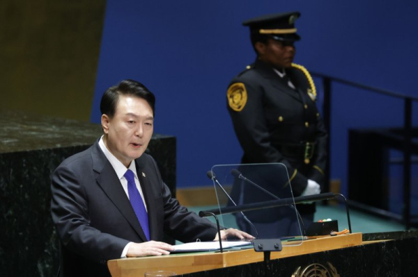 Yoon: Seoul will not 'stand idly by' if Russia and North Korea make weapons deal