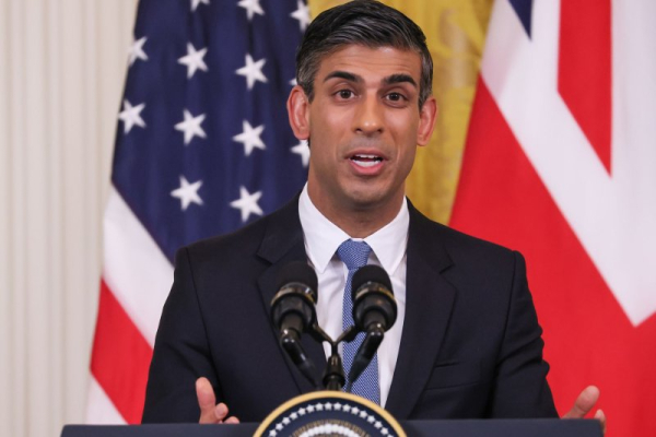 British PM Rishi Sunak warns about AI dangers before safety summit