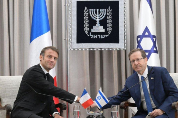 French President Emmanuel Macron visits Israel, says nations linked 'through mourning'