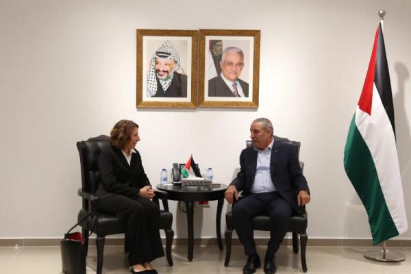 Head of PLO meets with German ambassador as Turkey responds to Israel 'slander'