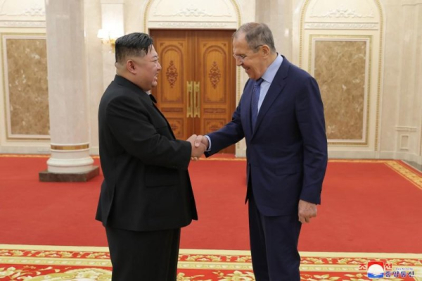 Kim Jong Un vows to boost Russian ties in meeting with Foreign Minister Lavrov Kim Jong Un vows to boost Russian ties in meeting with Foreign Minister Lavrov