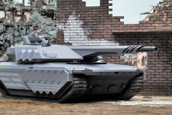 Korean defense firm showcases concept stealth ground vehicle