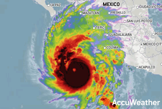 Norma explodes into Category 4 hurricane as it inches toward Mexico