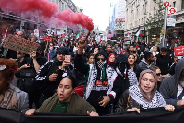 Pro-Palestinian protest rallies draw thousands in London, other British cities