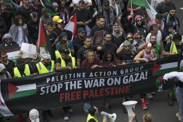 Pro-Palestinian protests staged around the world as Gaza conflict continues Pro-Palestinian protests staged around the world as Gaza conflict continues