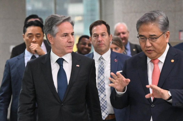 North Korea, Russia condemn Blinken's comments about military ties