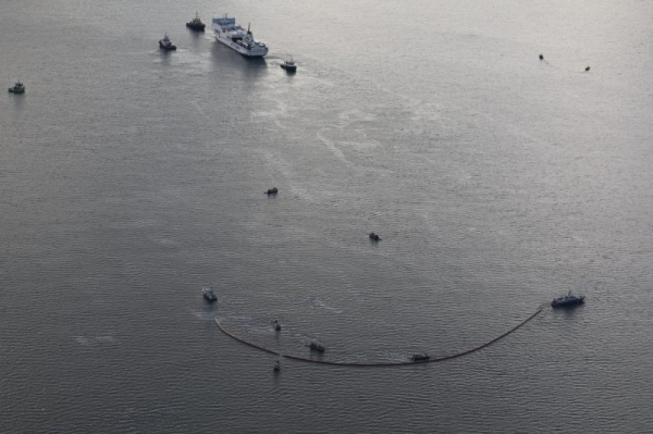 Oil leaking ferry Marco Polo freed after running aground in southern Sweden