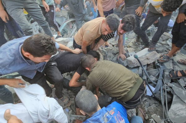 World leaders condemn Israel's attack on Gaza refugee camp