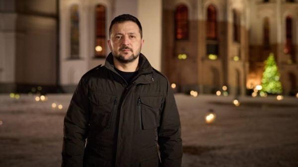 Ukraine celebrates Christmas on Dec. 25 for first time