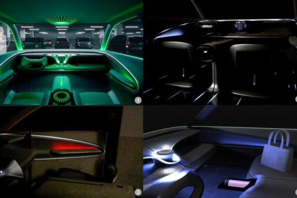 Auto parts maker develops in-car lighting tuned to driver's mood Auto parts maker develops in-car lighting tuned to driver's mood