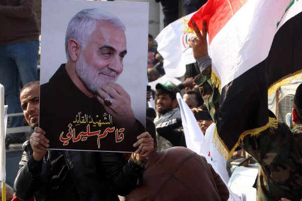 Dozens killed in 'terror attack' on ceremony at Qassem Soleimani's grave