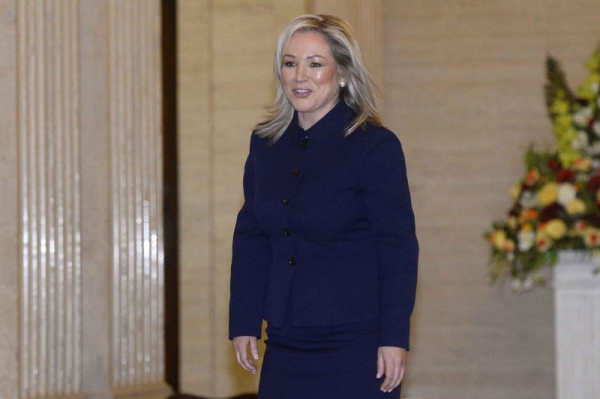 In historic first, nationalist Michelle O'Neill to lead Northern Ireland