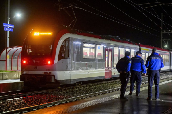 Swiss police kill axe-wielding train hostage-taker, passengers unhurt