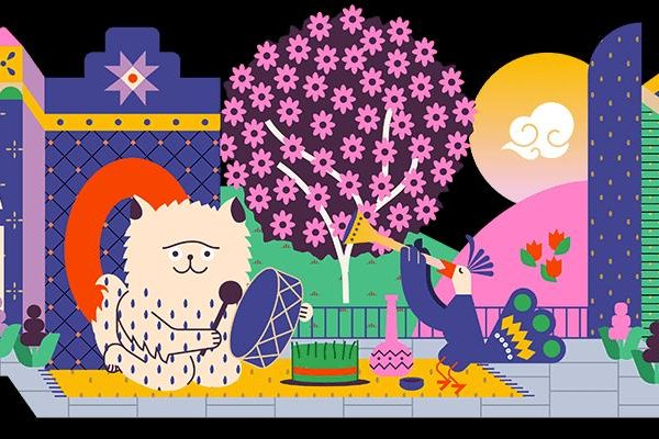 Google celebrates Persian New Year Nowruz with a Doodle
