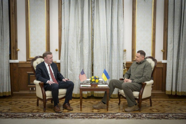 In surprise trip to Kyiv, Biden's top security adviser assures Ukraine of U.S. support In surprise trip to Kyiv, Biden's top security adviser assures Ukraine of U.S. support