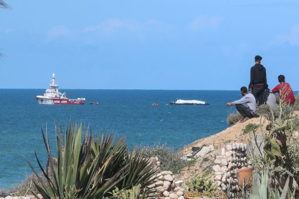 'Open Arms' charity vessel carrying 200 tons of food arrives on Gaza coast