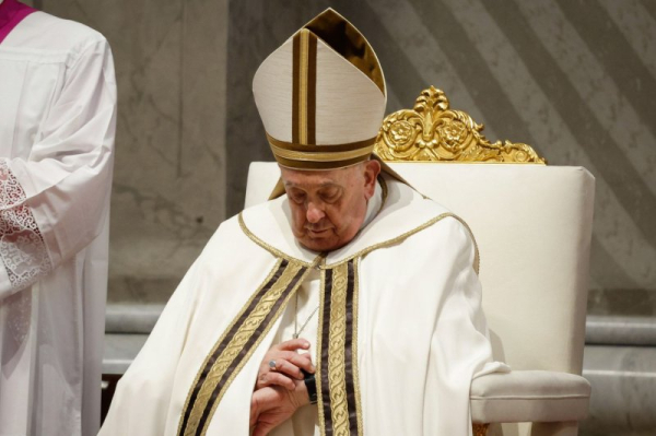 Pope Francis highlights St. Peter's repentance on Holy Thursday