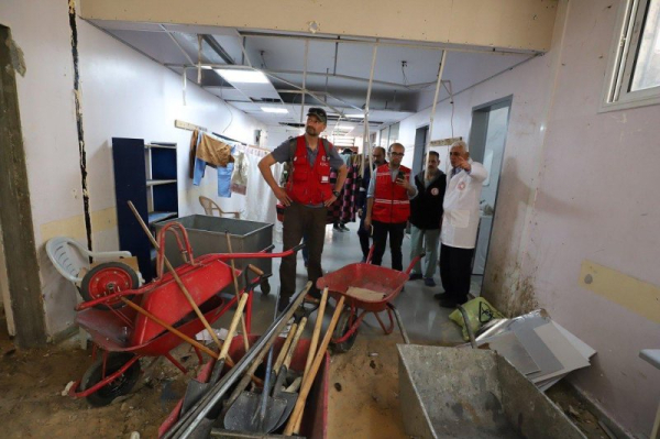 PRCS: Southern Gaza hospital shutters following Israeli siege