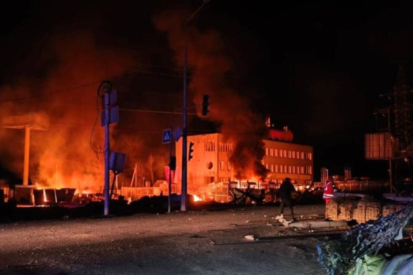 6 dead, 11 hospitalized in overnight Russian drone strikes on Kharkiv