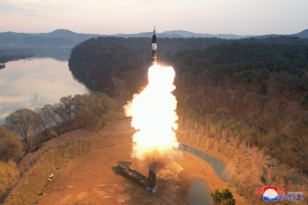 North Korea says it fired new intermediate-range hypersonic missile