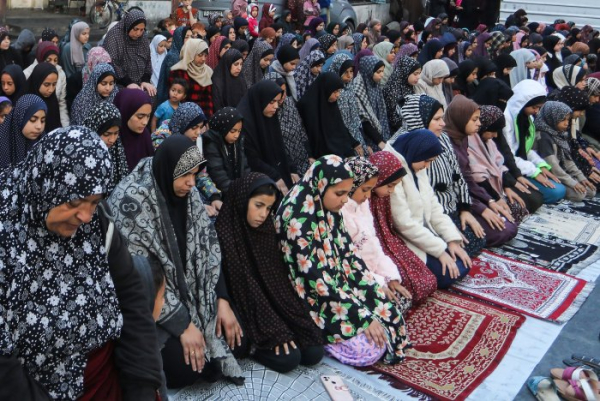 Palestinians in Gaza mark Eid al-Fitr holiday in shadow of Israel's war with Hamas