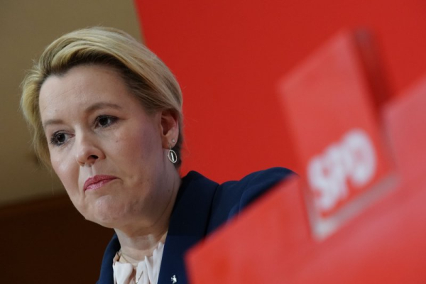German politician Franziska Giffey attacked amid spate of violence German politician Franziska Giffey attacked amid spate of violence