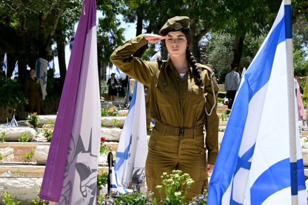 Israel prepares to remember its war dead as fight with Hamas militants in Gaza rages