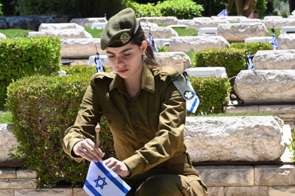 Israel prepares to remember its war dead as fight with Hamas militants in Gaza rages