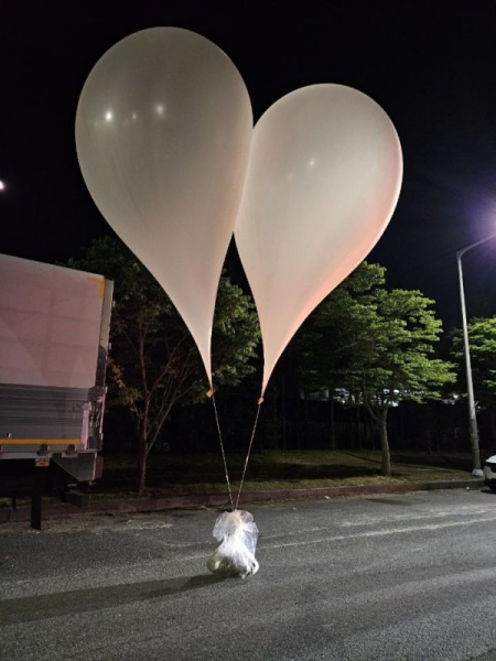 North Korea floats trash and manure-filled balloons into South Korea