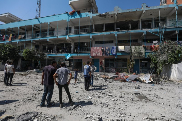 Airstrike on Gaza school kills dozens; IDF says it was targeting a Hamas cell