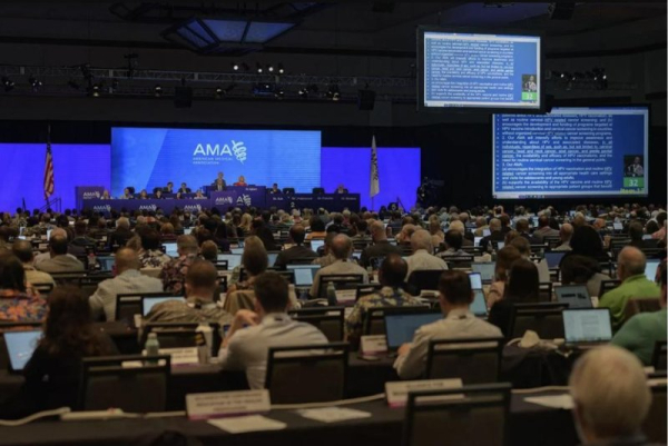 American Medical Association delegates vote to decriminalize drug use, possession