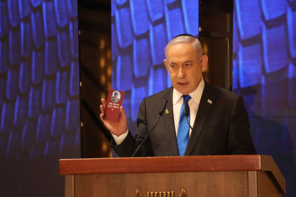 Benjamin Netanyahu again claims U.S. arms delay to Israel