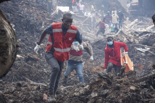 At least 8 dead in Uganda landfill landslide