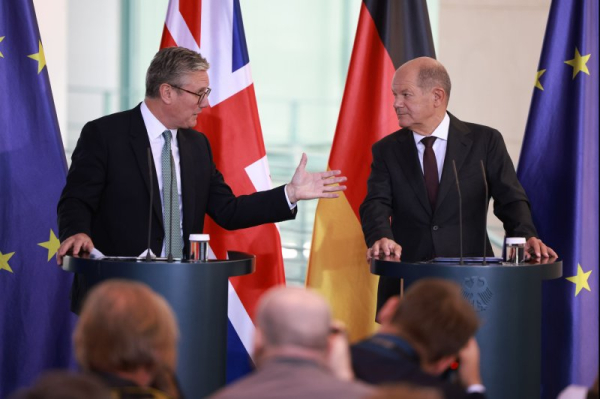 Britain, Germany announce new treaty to move relationship beyond Brexit