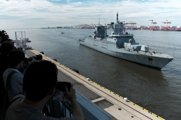 German warships make rare visit to Tokyo to show support for Indo-Pacific allies