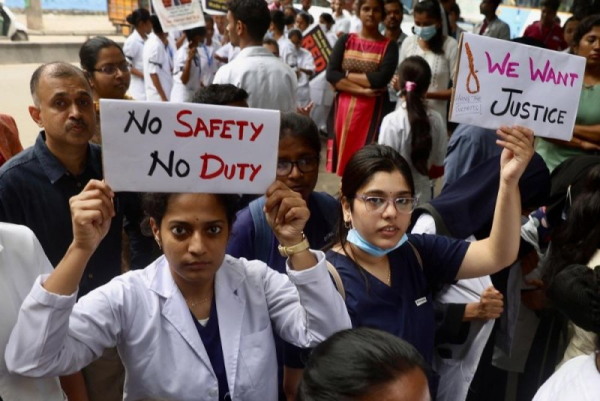 India's doctors strike after female colleague's alleged rape, murder