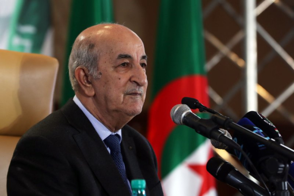 Algeria's president wins second term in landslide