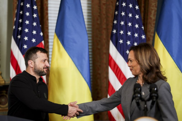 Kamala Harris voices strong support for Zelensky in White House meeting