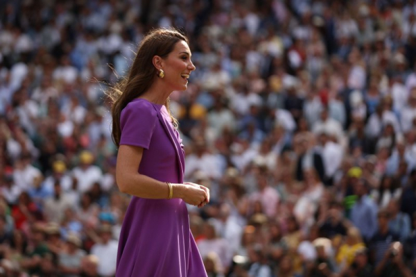 Princess Catherine makes first public appearance since finishing chemotherapy