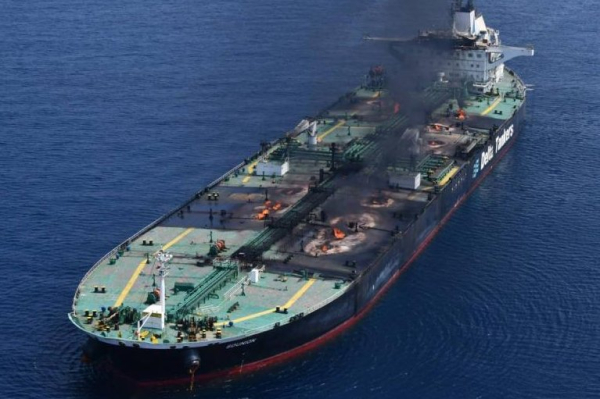 Salvage operation for burning oil tanker in Red Sea to commence