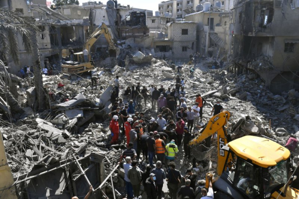 At least 13 killed, 57 injured in Israeli airstrike near Beirut hospital as Blinken arrives in Israel