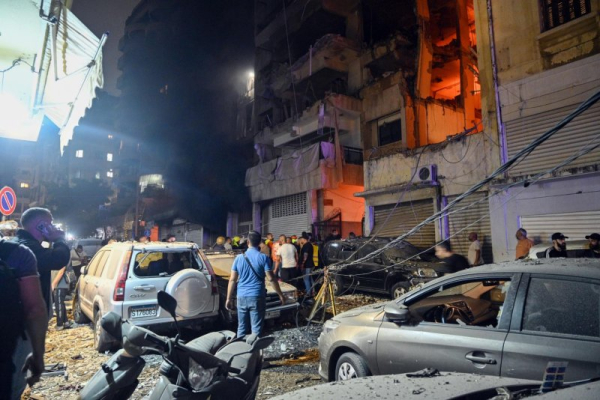 Israel strikes neighborhood in central Beirut, 22 killed
