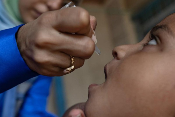 Final phase for polio vaccinations resumes in northern Gaza