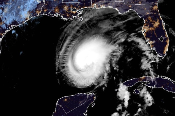 Rafael strengthens into 'major hurricane' as it moves over Gulf of Mexico