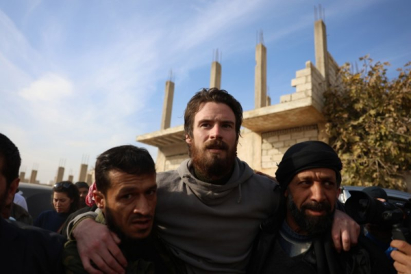 American Travis Timmerman found in Damascus after being freed from Syrian prison American Travis Timmerman found in Damascus after being freed from Syrian prison